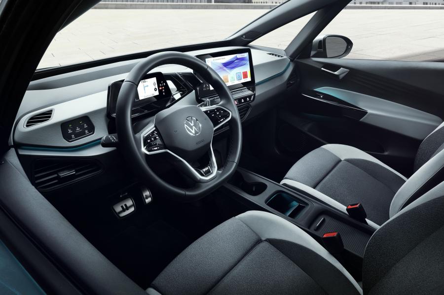 Интерьер Volkswagen ID.3 1st 2019 года  (WW) (фото 39 из 48)
